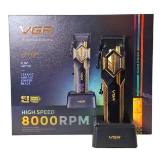ست ماشین اصلاح حجم زن حرفهای VGR مدل V-۱۱۹