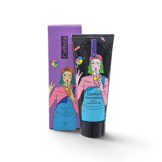 کرم پودر کالیستا سری Comfort Foundation L