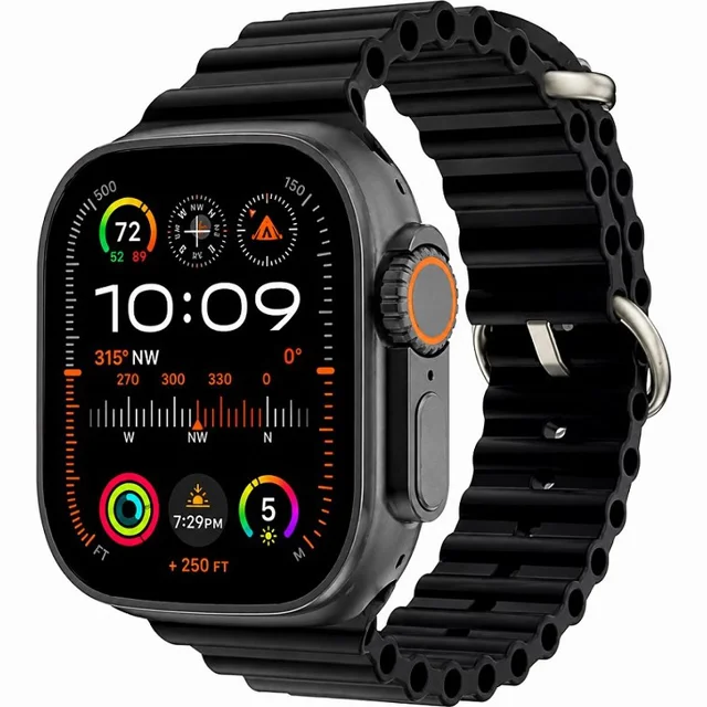 ساعت هوشمند برند KEQIWEAR مدل KW82 ULTRA - مشکی